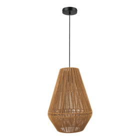 Domus Lighting Indoor Pendants CARTER-PDT - Paper Rope Pendant Lights-For-You 23145 9330772231458