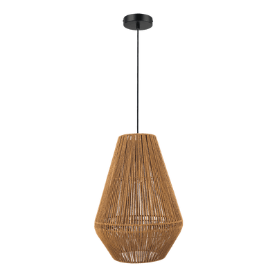 Domus Lighting Indoor Pendants CARTER-PDT - Paper Rope Pendant Lights-For-You 23145 9330772231458