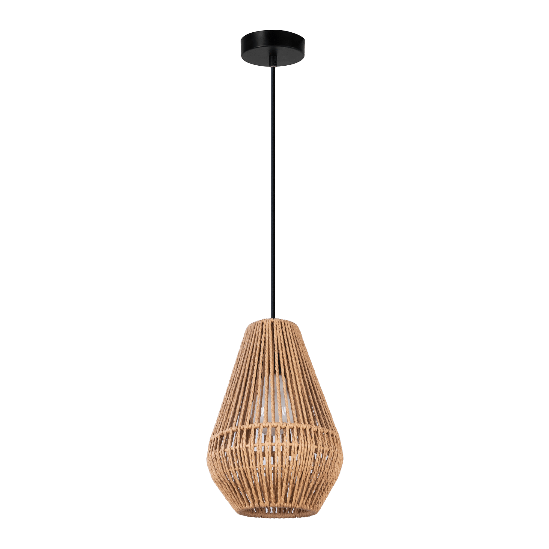 Domus Lighting Indoor Pendants Small / Natural CARTER-PDT - Paper Rope Pendant Lights-For-You 23141