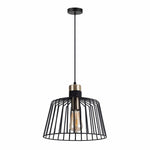 Domus Lighting Indoor Pendants DOMUS ASHLEY-PDT METAL CAGE PENDANT WITH E27 BASE Lights-For-You 22510 9330772225105
