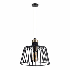 Domus Lighting Indoor Pendants DOMUS ASHLEY-PDT METAL CAGE PENDANT WITH E27 BASE Lights-For-You 22510 9330772225105