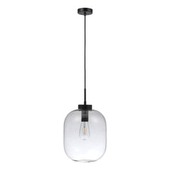 Domus Lighting Indoor Pendants DOMUS FLAUNT GLASS PENDANT E27 Lights-For-You 22738 9330772227383