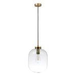 Domus Lighting Indoor Pendants DOMUS FLAUNT GLASS PENDANT E27 Lights-For-You 22741 9330772227413
