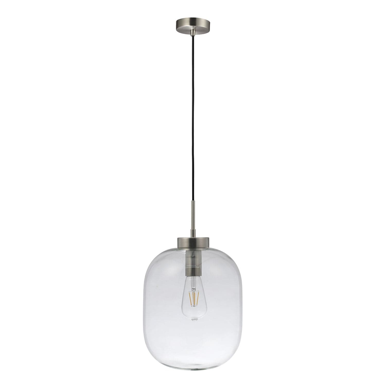 Domus Lighting Indoor Pendants DOMUS FLAUNT GLASS PENDANT E27 Lights-For-You 22744 9330772227444