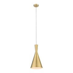 Domus Lighting Indoor Pendants Brushed Brass DOMUS RUBY 185MM SHADE 1XE27 PENDANT Lights-For-You 31392