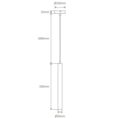 Domus Lighting Indoor Pendants DOMUS STAR-PD-5W LED PENDANT Lights-For-You