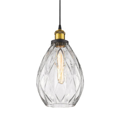 Domus Lighting Indoor Pendants EVELYN GLASS 1XE27 PENDANT Lights-For-You 31351 9330772313512