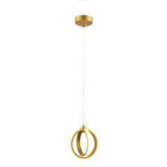 Domus Lighting Indoor Pendants SPIN-PDT LED TWIN RING PENDANT TRIO Lights-For-You 22727 9330772227277