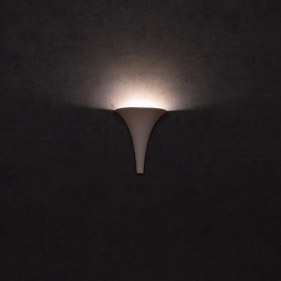Domus Lighting Indoor Wall Lights BF-2185 - Raw Ceramic Funnel Interior Wall Light Lights-For-You 11036 9330772110364