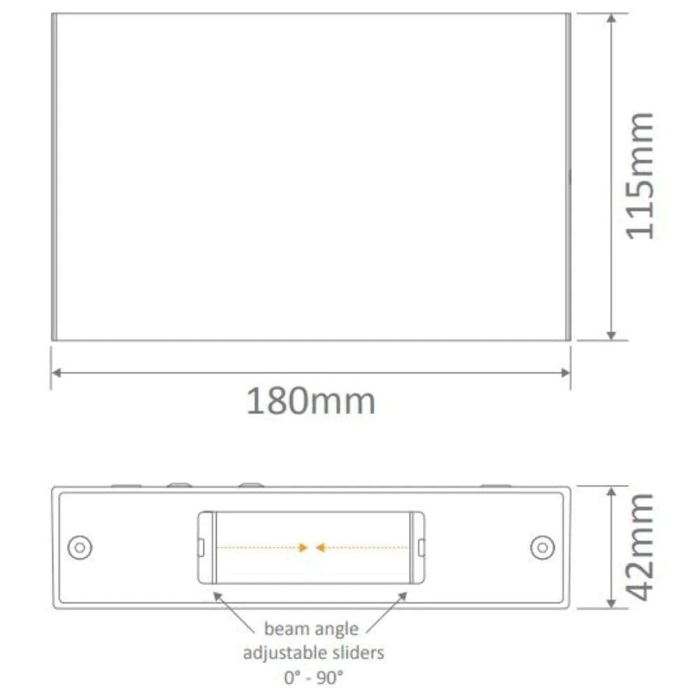 Domus Lighting Indoor Wall Lights DOMUS SIERRA ROUND 12W Indoor Wall Light Lights-For-You