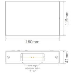 Domus Lighting Indoor Wall Lights DOMUS SIERRA ROUND 12W Indoor Wall Light Lights-For-You