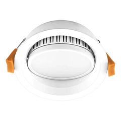 Domus Lighting LED Downlights WHITE / TRIO Deco-13-Tilt - Round 13W Tilt Colour Switchable Led Downlight Ip44 240V - Trio Lights-For-You 20430