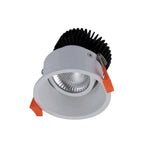 Domus Lighting LED Downlights Deep-10-Trio/Dali - 10W Led Tri-Colour Dali Dimmable Deepset Tiltable Downlight Ip44 240V Lights-For-You