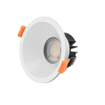 Domus Lighting LED Downlights Deep-9 - Round 9W Colour Switchable Deepset Fixed Led Downlight 240V - Trio Lights-For-You 20815 9330772208153