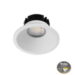 Domus Lighting LED Downlights Deep-9 - Round 9W Colour Switchable Deepset Fixed Led Downlight 240V - Trio Lights-For-You