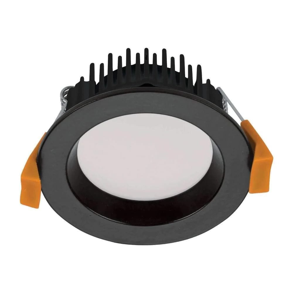 Domus Lighting LED Downlights Black Domus Deco-8 - Round 8W Colour Switchable Led Downlight Ip44 240V - Trio Lights-For-You 20411