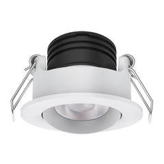 Domus Lighting LED Downlights Pico-3-Tilt Mini Round Led Tiltable Downlight Lights-For-You 21663 9330772216639