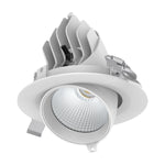 Domus Lighting LED Downlights Scoop-Trio - Round 13W/25W Adjustable Led Tri-Colour Dimmable Downlight 240V - Trio Lights-For-You 20469 9330772204698