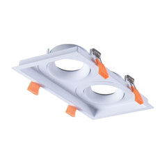 Domus Lighting Lighting Accessories Cell-S2 - 2 Light Slotter Frame To Suit Cell Downlight Module Series Lights-For-You 27060 9330772270600