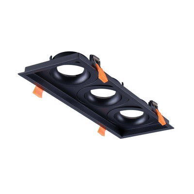 Domus Lighting Lighting Accessories Cell-S3 - 3 Light Slotter Frame To Suit Cell Downlight Module Series Lights-For-You 27071 9330772270716