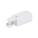 Domus Lighting Lighting Accessories DOMUS TRAK 3 CIRCUIT 240V LIVE LEFT END Lights-For-You 22159 9330772221596