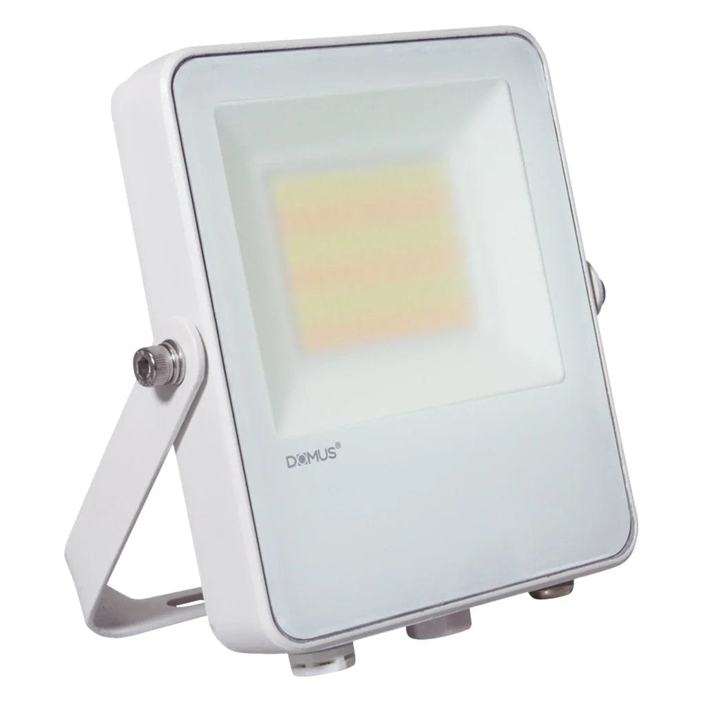 Domus Lighting Lighting Blaze-Pro-50 LED Flood Light CCT 20/30/50w Flex and Plug Black and White Lights-For-You 19917