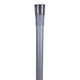 Domus Lighting Lighting Domus BL-300-1M-KIT - Conical Louvred Bollard Head 1M Kit Garden Light Powder Coated Finish Lights-For-You BL-300-1M-KIT