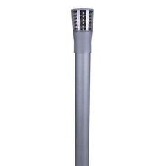 Domus Lighting Lighting Domus BL-300-1M-KIT - Conical Louvred Bollard Head 1M Kit Garden Light Powder Coated Finish Lights-For-You BL-300-1M-KIT