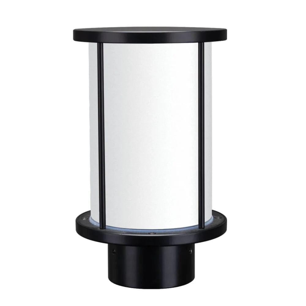 Domus Lighting Lighting Domus BL-400 - Cylindrical Bollard Head Garden Light Black - Clear/Frost Lights-For-You 10671