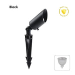 Domus Lighting Lighting Domus DUSK-SPIKE-MR16 - 6W 12V DC LED Tri-Colour MR16 Replaceable Exterior Garden Spike Light IP65 Solid Brass - DRIVER REQUIRED Lights-For-You 19117