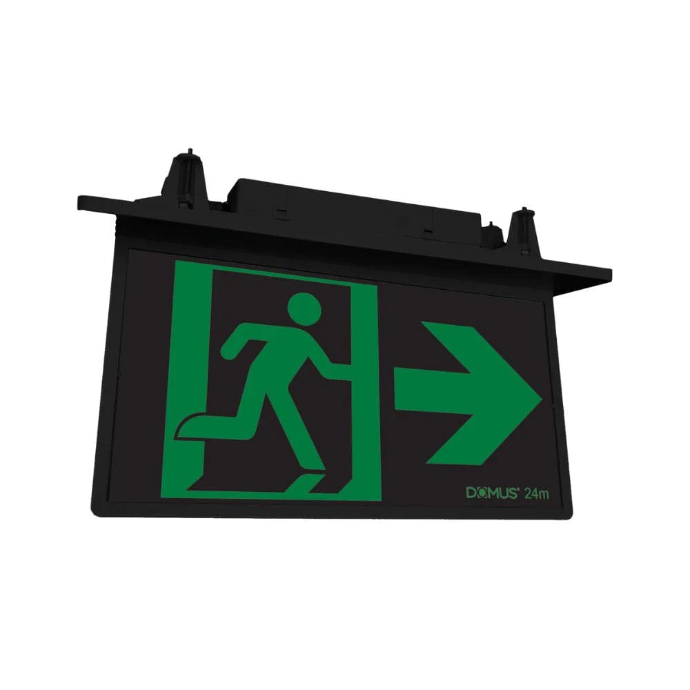 Domus Lighting Lighting Domus EXIT-REC-24M - 4W LED Recessed Blade Exit Sign Lights-For-You 66104