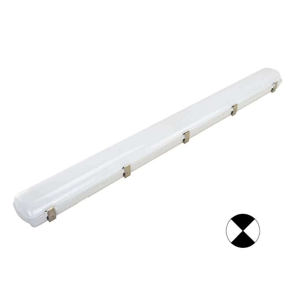 Domus Lighting Lighting Domus HYDRO-120-EM - 15W/30W LED Tri-Colour 1200mm Emergency Weatherproof Batten IP65 with Optional Sensor Lights-For-You 66021