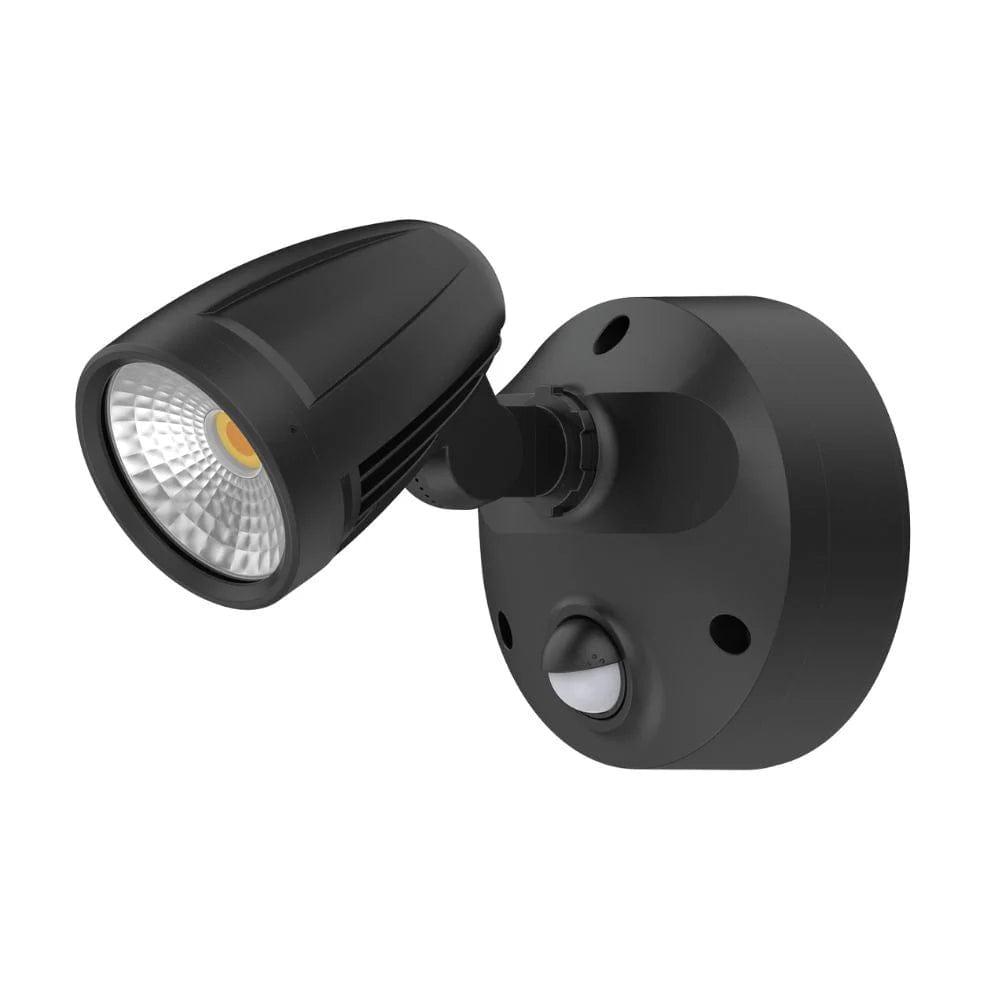 Domus Lighting Lighting Domus MURO-MAX-16S - 16W LED High Output Tri-Colour Single Head Exterior Spotlight With Slimline Sensor IP65 Lights-For-You 25082