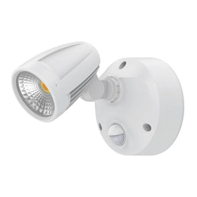 Domus Lighting Lighting Domus MURO-MAX-16S - 16W LED High Output Tri-Colour Single Head Exterior Spotlight With Slimline Sensor IP65 Lights-For-You 25083