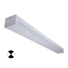 Domus Lighting Lighting Domus PARK-120-DIFF-EM - 15W/30W LED Tri-Colour Wide Body Diffused 1200mm Emergency Batten with Optional Sensor Lights-For-You 66073