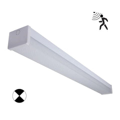 Domus Lighting Lighting Domus PARK-120-DIFF-EM - 15W/30W LED Tri-Colour Wide Body Diffused 1200mm Emergency Batten with Optional Sensor Lights-For-You 66074