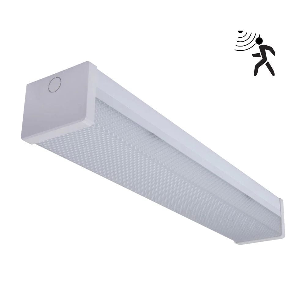 Domus Lighting Lighting Domus PARK-60-DIFF - 7.5W/15W LED Tri-Colour Wide Body Diffused 600mm Batten with Optional Sensor Lights-For-You 66051