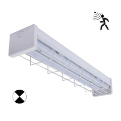 Domus Lighting Lighting Domus PARK-60-WG-EM - 7.5W/15W LED Tri-Colour Wide Body Wire Guard 600mm Emergency Batten with Optional Sensor Lights-For-You 66081