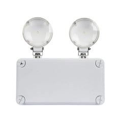 Domus Lighting Lighting Domus TWIN-SPOT-EM - 5W LED Twinspot Emergency Wall Light IP65 Lights-For-You 66108