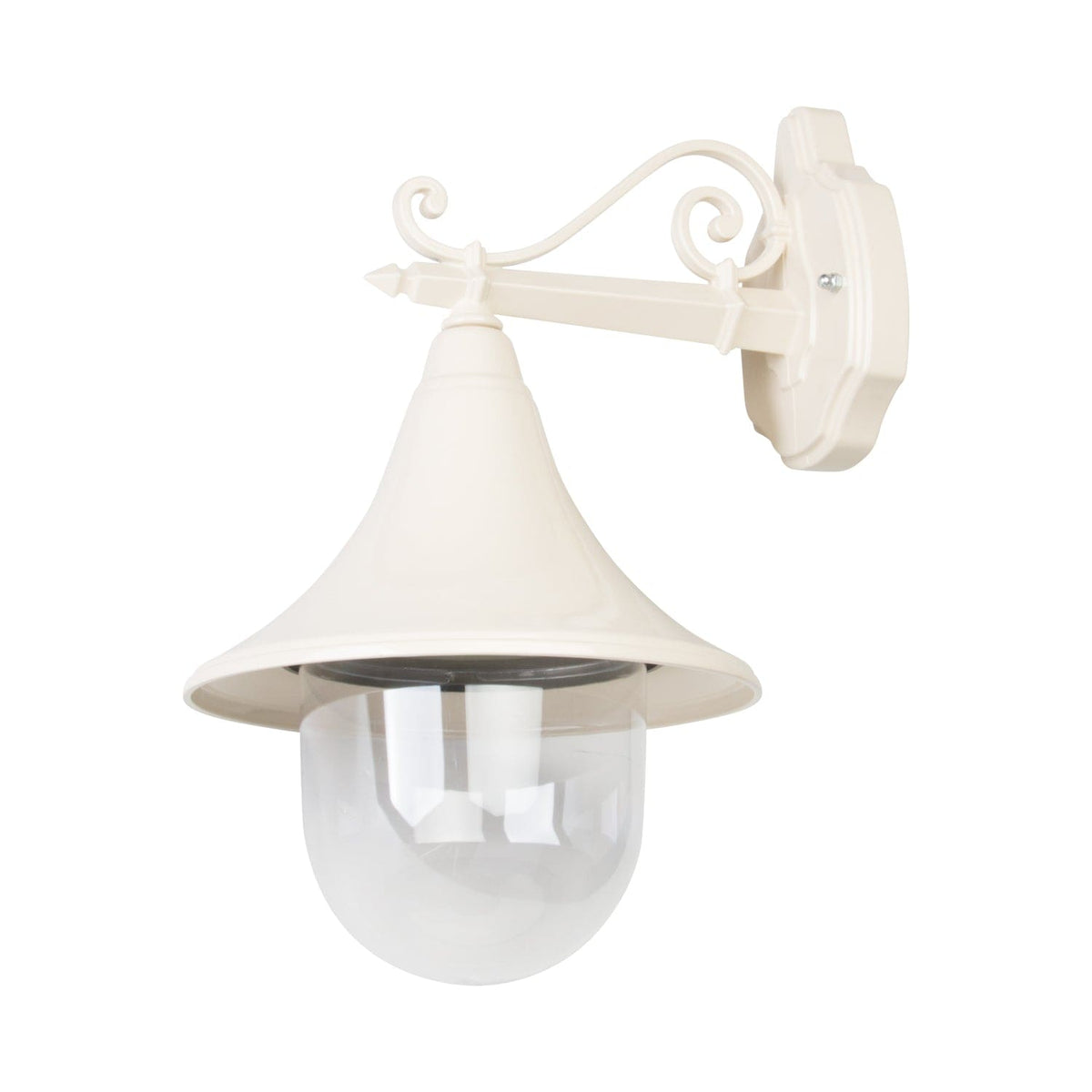 Domus Lighting Outdoor Wall Bracket Beige Domus GT-654 Monaco Straight Arm Wall Light Lights-For-You 15812