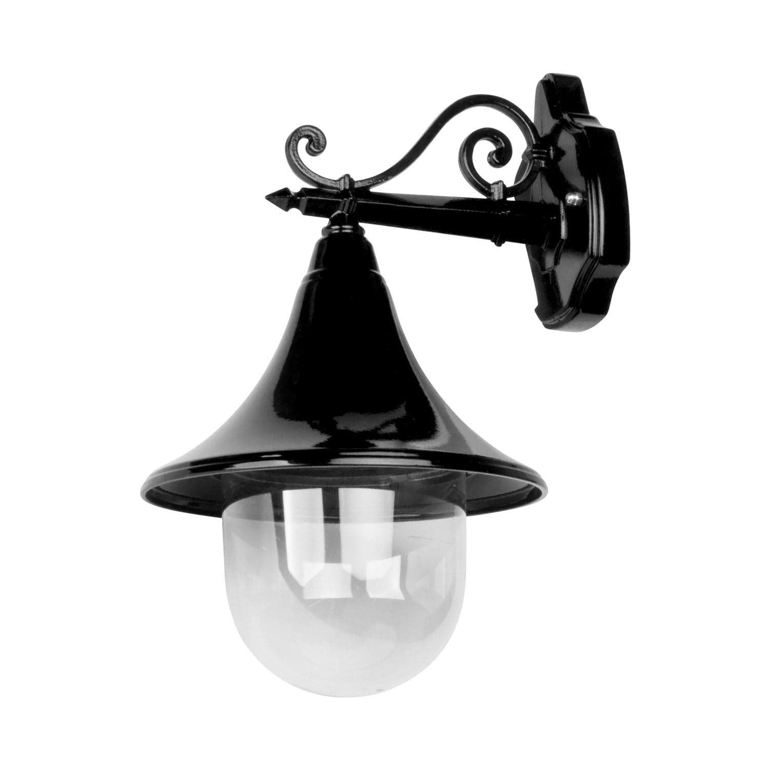 Domus Lighting Outdoor Wall Bracket Domus GT-654 Monaco Straight Arm Wall Light Lights-For-You 15813 9330772158137