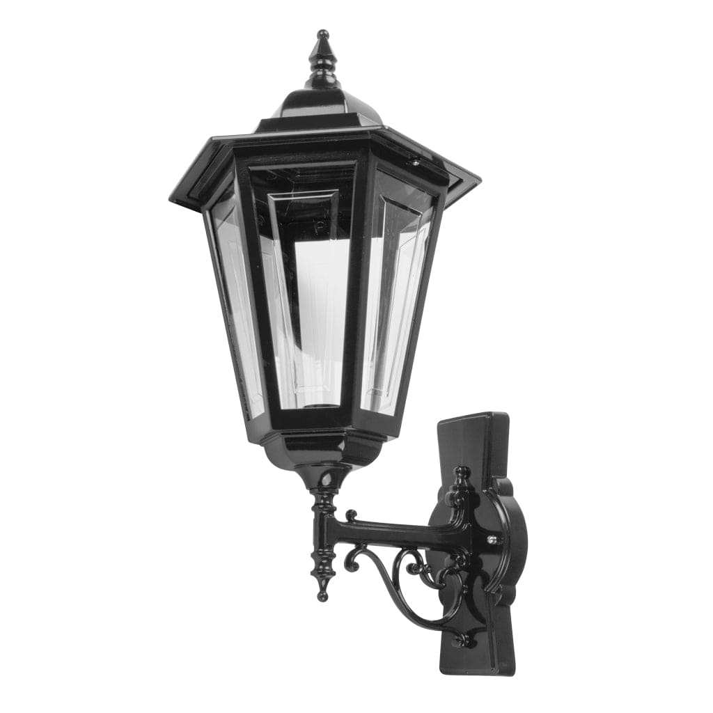 Domus Lighting Outdoor Wall Bracket BLACK DOMUS TURIN LARGE WALL BRACKET UP B22 Lights-For-You 15483