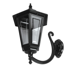 Domus Lighting Outdoor Wall Bracket BLACK TURIN-LARGE WALL BRACKET C-ARM UP B22 Lights-For-You 16134
