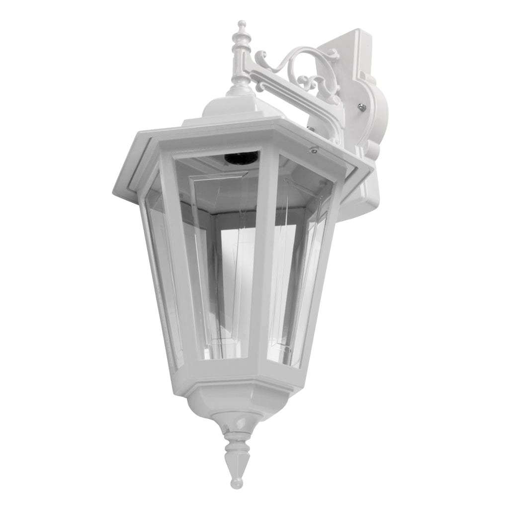 Domus Lighting Outdoor Wall Bracket WHITE TURIN LARGE WALL BRACKET DOWN B22 Lights-For-You 15493