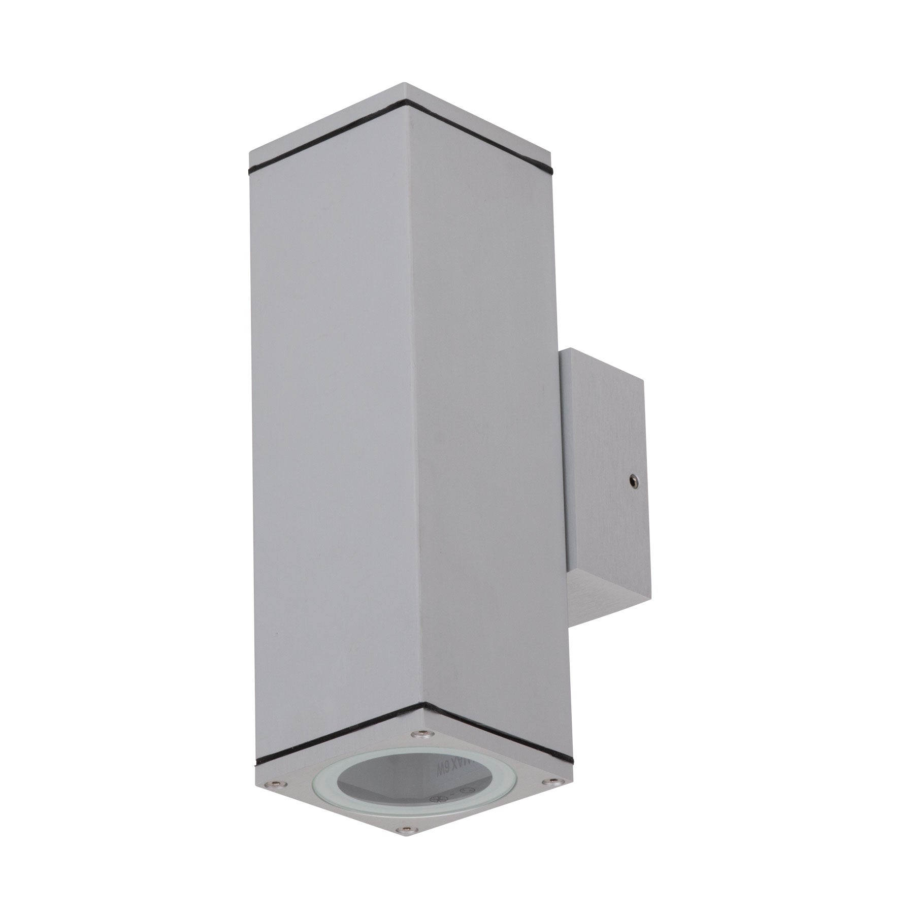 Domus Lighting Outdoor Wall Lights Aluminium / Tri-Colour DOMUS ALPHA-2 EXTERIOR WALL LIGHT WITH OR WITHOUT LAMP Lights-For-You 19133