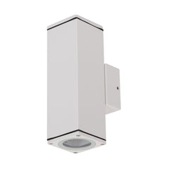 Domus Lighting Outdoor Wall Lights White / Tri-Colour DOMUS ALPHA-2 EXTERIOR WALL LIGHT WITH OR WITHOUT LAMP Lights-For-You 19132