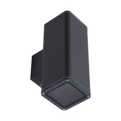Domus Lighting Outdoor Wall Lights DARK GREY / NO LAMP DOMUS PIPER-2 SQUARE LED WALL LIGHT Lights-For-You 49230