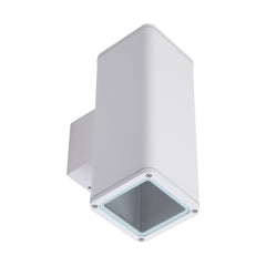 Domus Lighting Outdoor Wall Lights WHITE / 3000k DOMUS PIPER-2 SQUARE LED WALL LIGHT Lights-For-You 49239