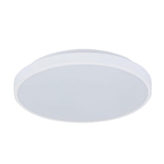 Domus Lighting Oyster Lights WHITE / 25W Easy - 10W/18W/25W Round Colour Switchable Led Ceiling Light Ip54 240V - Trio Lights-For-You 20956