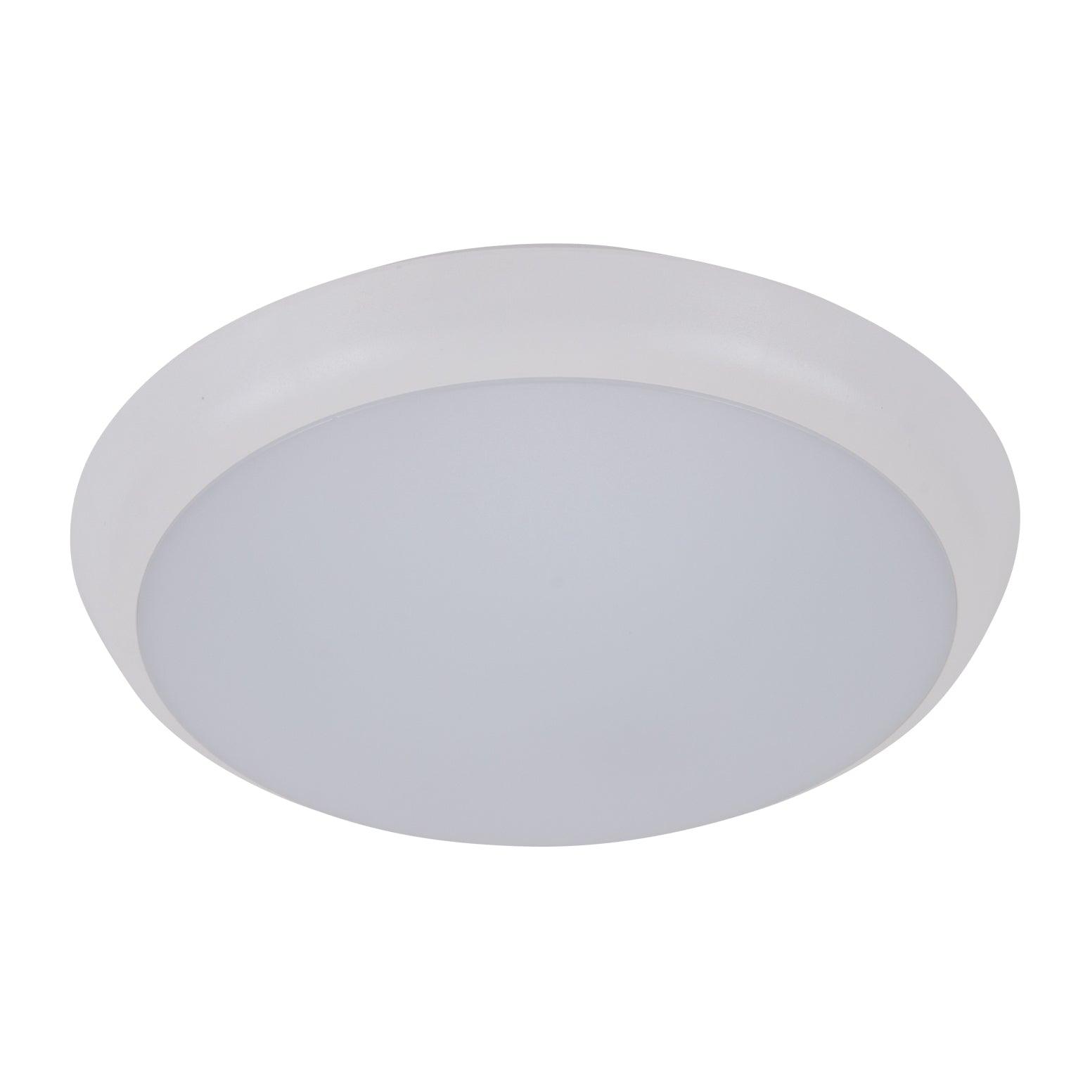 Domus Lighting Oyster Lights Solar-Trio - 200/300/400 Colour Switchable Led Ceiling Light Ip54 240V - Trio Lights-For-You 20938 9330772209389